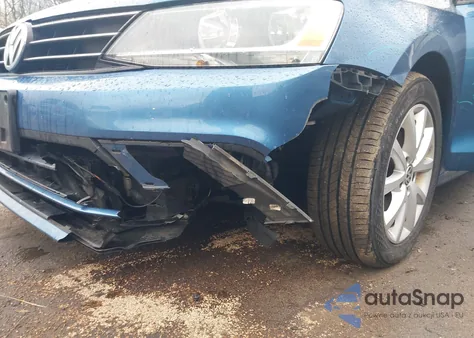 2015 Volkswagen Jetta 1.8T Se из США, поврежденный, VIN 3VWD17AJ5FM275316